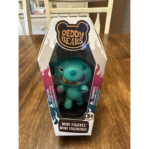Deddy Bears Coffin Window Zombear 3-Inch Mini Figure